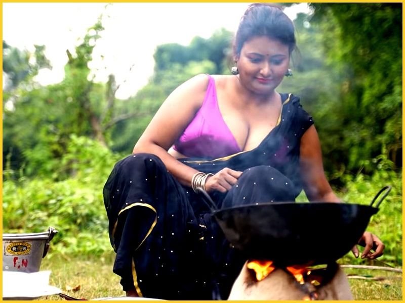 after aloo posto Unique village foods latest hot video goes super viral on social media BRD