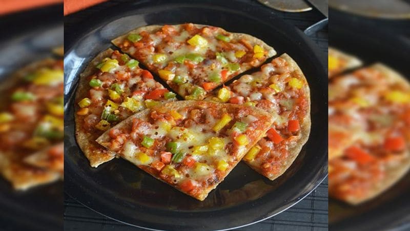 pizza week 2022: how to make pizza with leftover chapati or roti, see recipe dva