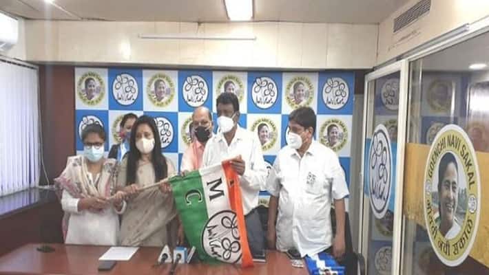 Goa Elections 2022, Panaji congress victor gonsalves joins tmc stb Goa Elections 2022, Panaji congress victor gonsalves joins tmc stb