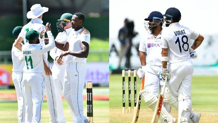 Ind vs SA Cape Town Test Rahane Pujara Fails Again All eyes on Virat Kohli and Rishabh Pant Partnership On Day 3 kvn Ind vs SA Cape Town Test Rahane Pujara Fails Again All eyes on Virat Kohli and Rishabh Pant Partnership On Day 3 kvn