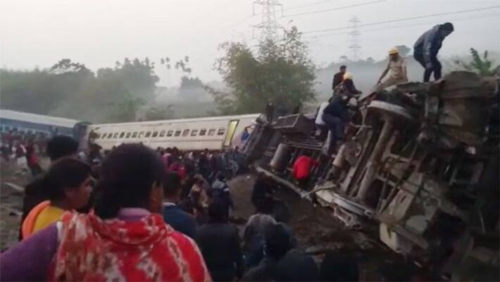 Guwahati-Bikaner Express derails in WB's Jalpaiguri, 3 dead; high level probe ordered, rescue ops on-dnm Guwahati-Bikaner Express derails in WB's Jalpaiguri, 3 dead; high level probe ordered, rescue ops on-dnm