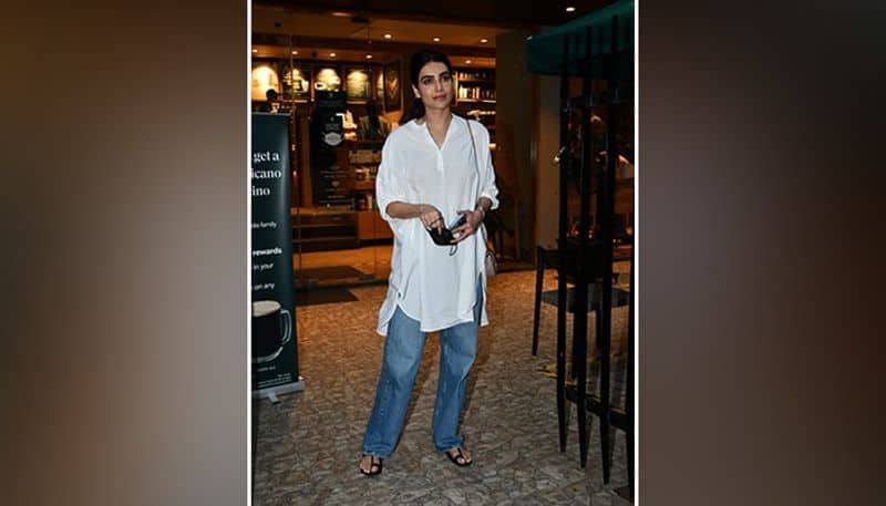 Ahead of her wedding, Karishma Tanna goes for a coffee date with fiance Varun Bangera see pics drb