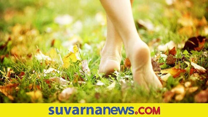 Try to walk without wearing slipper Try to walk without wearing slipper