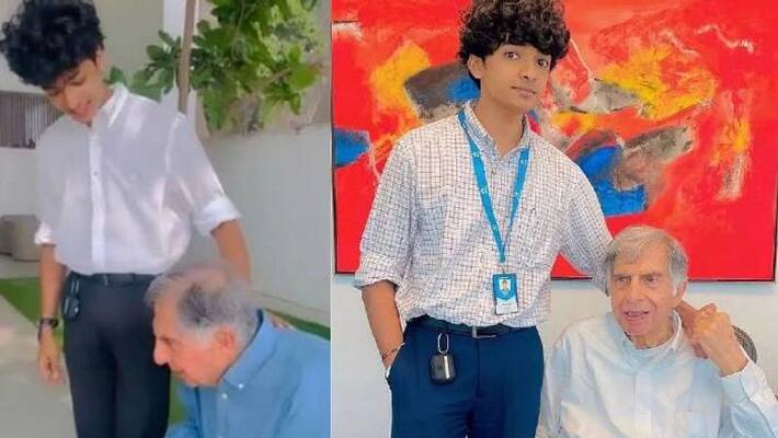 who is Shantanu Naidu seen in Ratan Tatas Viral birthday video who is Shantanu Naidu seen in Ratan Tatas Viral birthday video