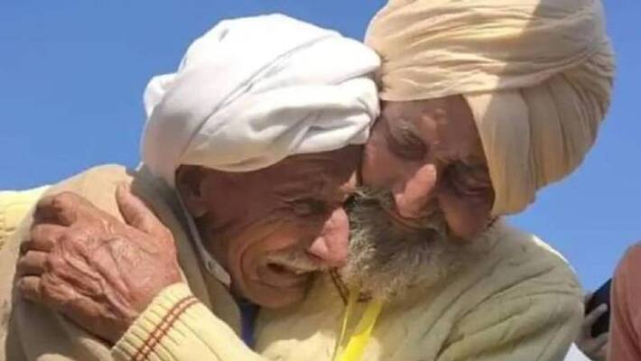brothers separated during partition reunite after 74 years brothers separated during partition reunite after 74 years