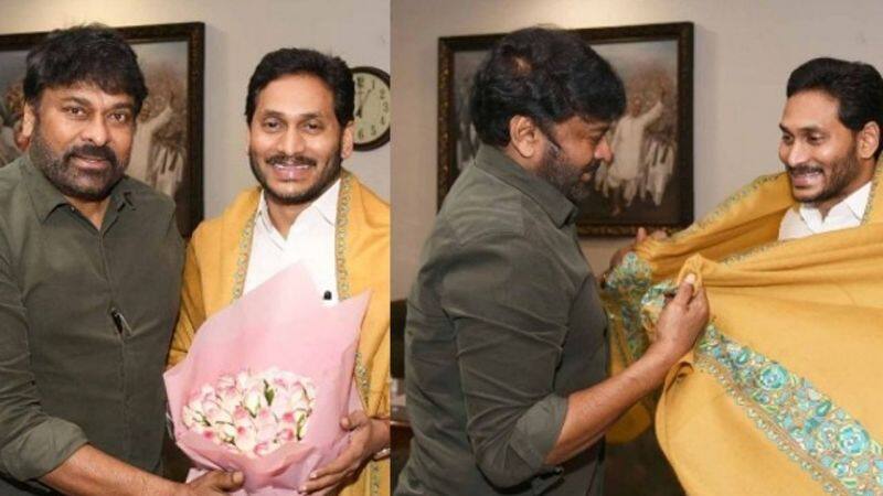 Tollywood Chiranjeevi meets Jagan promises positive outcome for film ticket price vcs