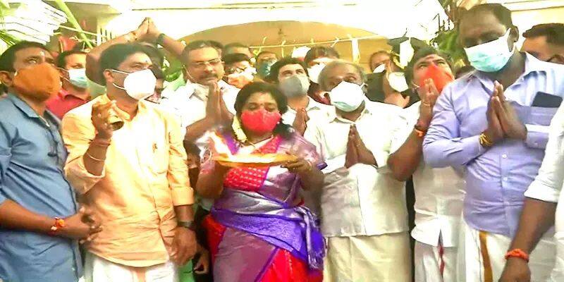 puducherry Governor Tamilisai Celebrate pongal festival