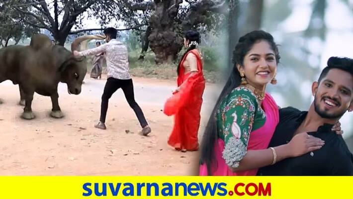 Vijay Fights With Bull Geetha kannada serial trolled dpl Vijay Fights With Bull Geetha kannada serial trolled dpl