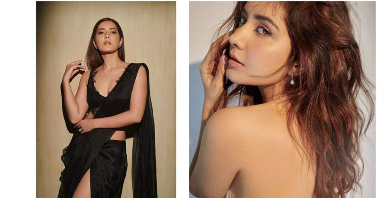 Raashii Khanna latest : முழு முதுகையும் முழுசாய் காட்டி..கிளாமரில் அத்து மீறும்  ராசிகண்ணா !!