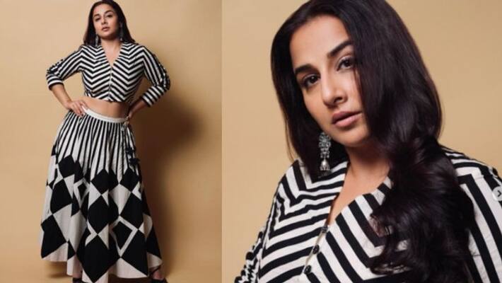 Vidya Balan in skirt and top set pics viral Vidya Balan in skirt and top set pics viral