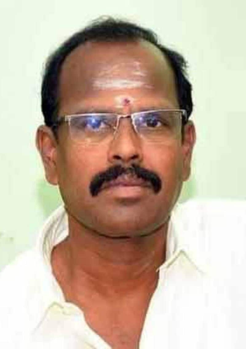 Vijaya Nallathambi who had lodged a complaint against former minister Rajendra Balaji was arrested today