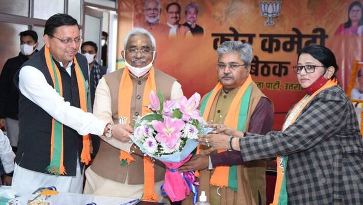 Uttarakhand Election 2022 BJP decided teams under leadership all seven MPs to reduce possible rebellion likely announce list of candidates UDT Uttarakhand Election 2022 BJP decided teams under leadership all seven MPs to reduce possible rebellion likely announce list of candidates UDT