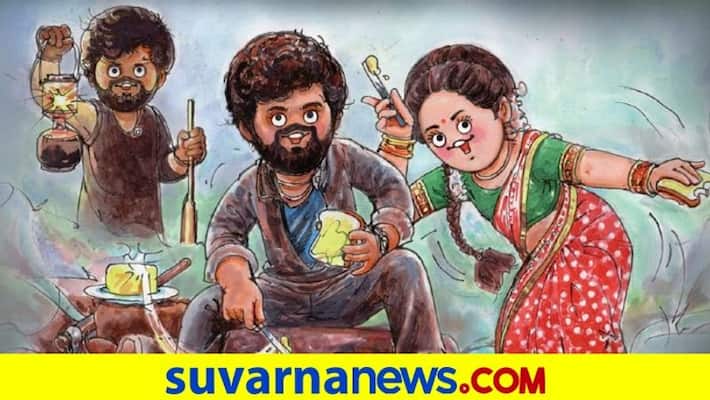 Pushpa The Rise Prompts Latest Amul Topical Featuring Allu Arjun and Rashmika Mandanna dpl Pushpa The Rise Prompts Latest Amul Topical Featuring Allu Arjun and Rashmika Mandanna dpl