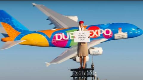 Emirates recreates viral Burj Khalifa ad to promote Expo 2020 Dubai