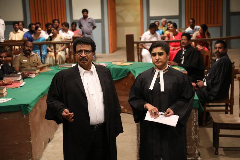 Vanitha in the role of lawyer...