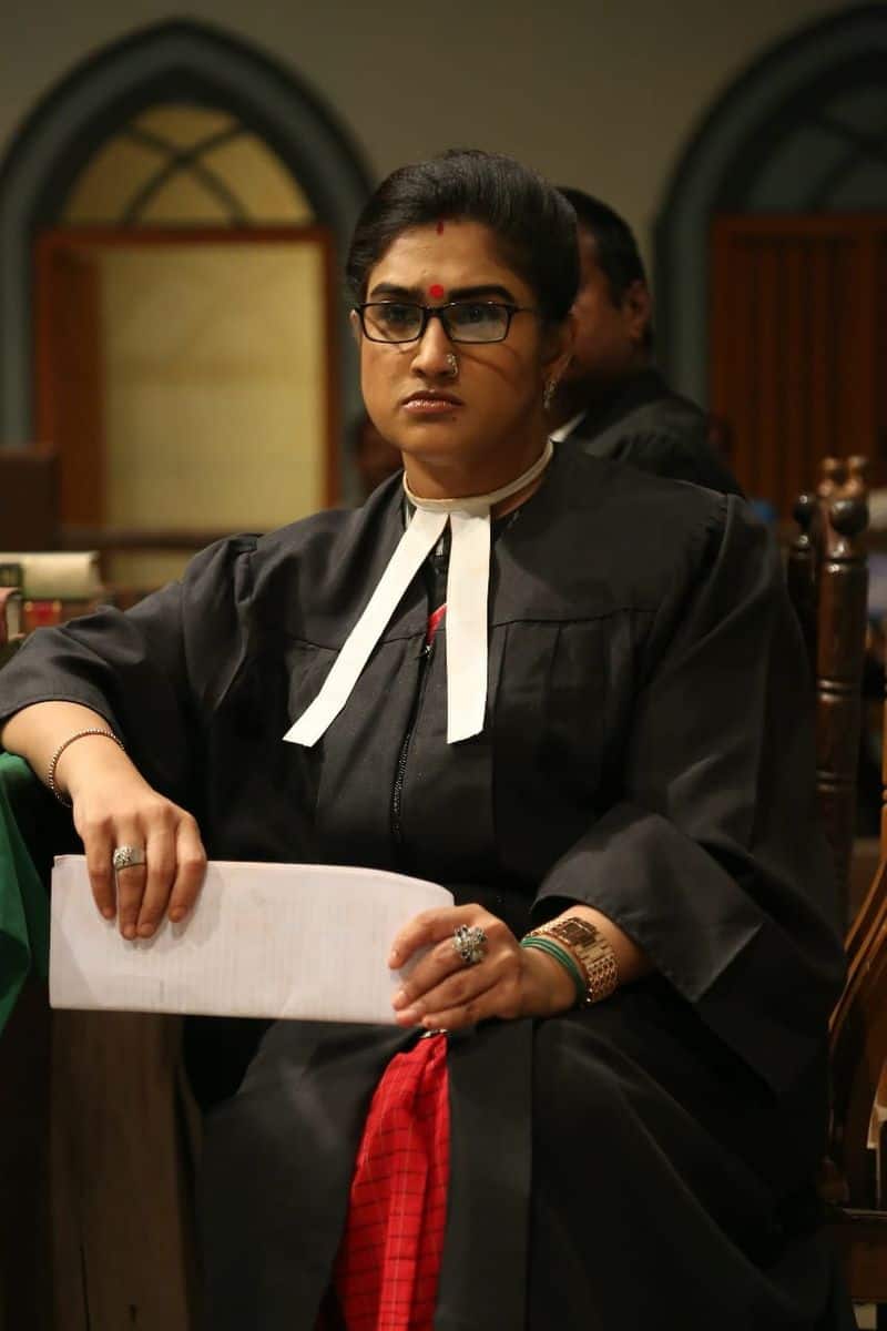 Vanitha in the role of lawyer...