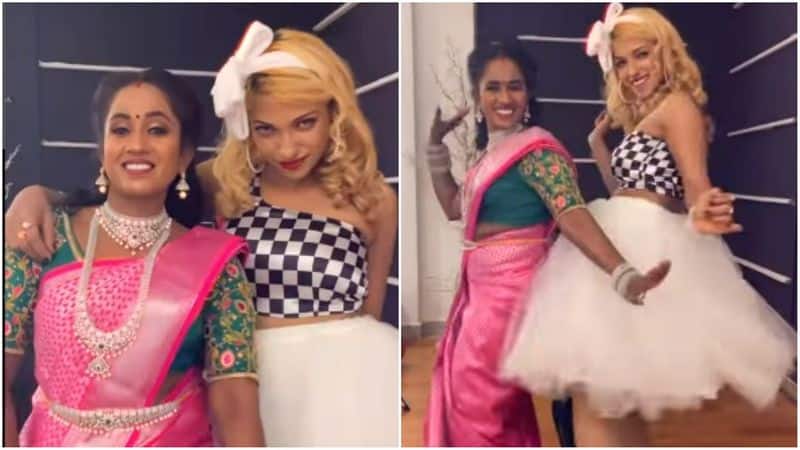 Bigg boss Thamarai Selvi modern dress dance video go viral