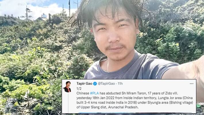 India China border dispute, China kidnapped a 17 year old man from Arunachal Pradesh KPA India China border dispute, China kidnapped a 17 year old man from Arunachal Pradesh KPA