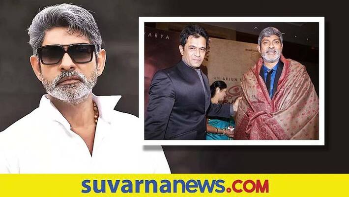 Kannada Jagapathi Babu says Arjun Sarja is his only friend in Film industry vcs Kannada Jagapathi Babu says Arjun Sarja is his only friend in Film industry vcs