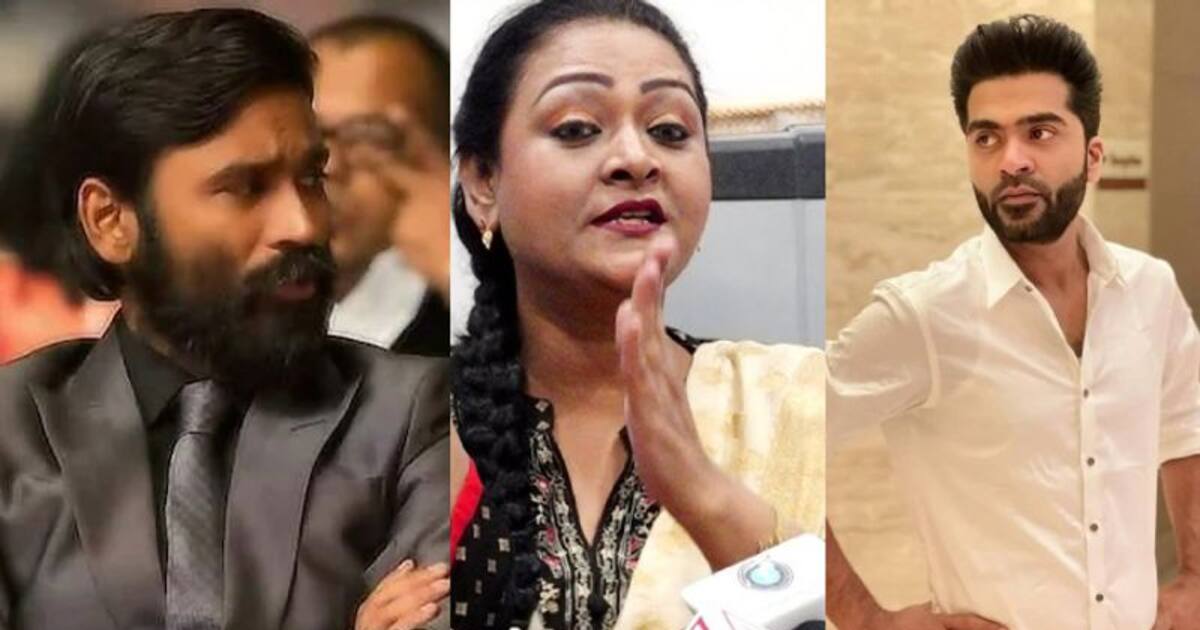 Dhanush Divorce : தனுஷ் விஷயத்தில் சிம்புவ ஏன் வம்புக்கு இழுக்குறீங்க?.... நெட்டிசன்களை வறுத்தெடுத்த ஷகீலா
