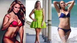Australian cricketer david warner wife candice warner hot and sexy bikini photos spb