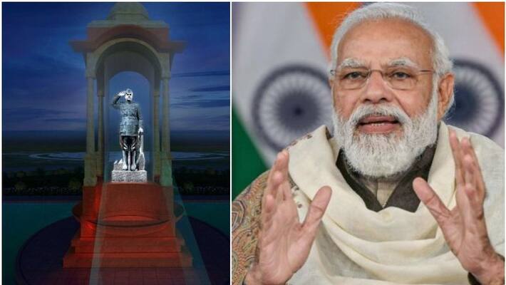 Republic Day 2022 PM Modi to unveil hologram statue of Netaji Subhas Chandra Bose at India Gate gcw Republic Day 2022 PM Modi to unveil hologram statue of Netaji Subhas Chandra Bose at India Gate gcw