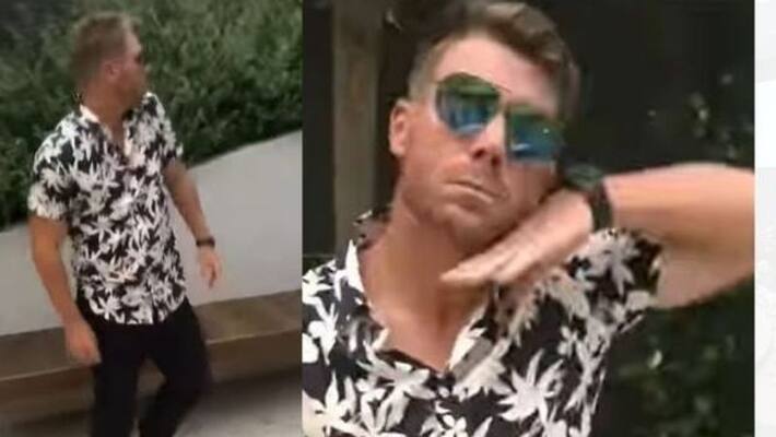 David Warner Recreates Allu Arjun Dance Moves From Pushpa : The Rise Movie, Actor Reacts David Warner Recreates Allu Arjun Dance Moves From Pushpa : The Rise Movie, Actor Reacts