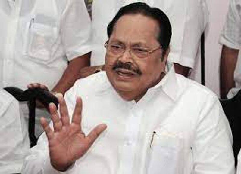 Minister Duraimurugan has said that AIADMK executive Ponnaiyan has given wrong information