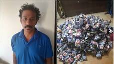 Man arrested with Rs 4 lakh worth of banned tobacco products