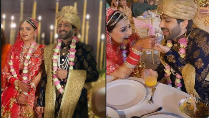 Mansi Srivastav tie the knot With Kapil Tejwani photo goes viral NTP Mansi Srivastav tie the knot With Kapil Tejwani photo goes viral NTP
