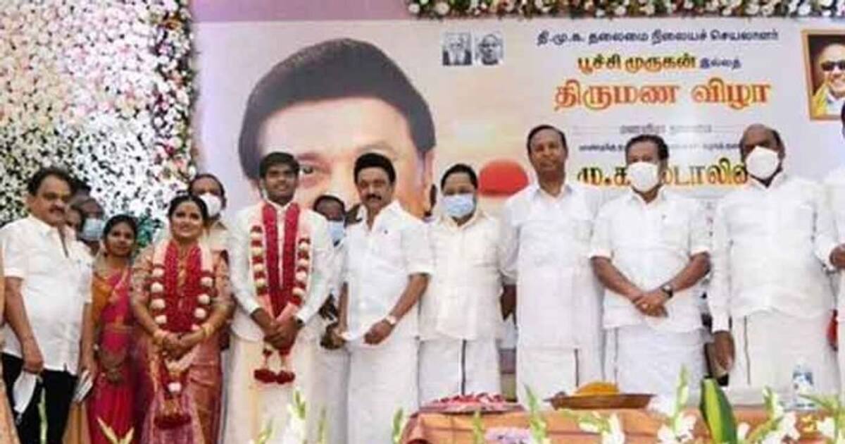 ஸ்டாலின் என பெயர் வைத்தது எப்படி? திருமண விழாவில் முதல்வர் சொன்ன சுவாரஸ்ய கதை..!