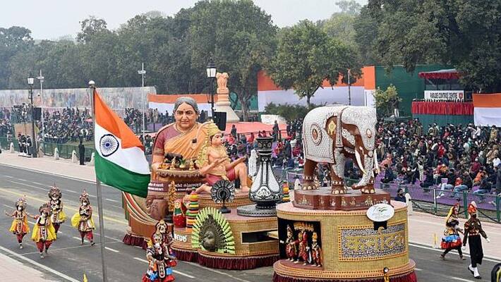 Republic Day parade 2023: 64% cut in the number of visitors Republic Day parade 2023: 64% cut in the number of visitors