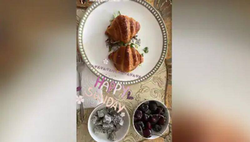 malaika arora shares sunday special food picture