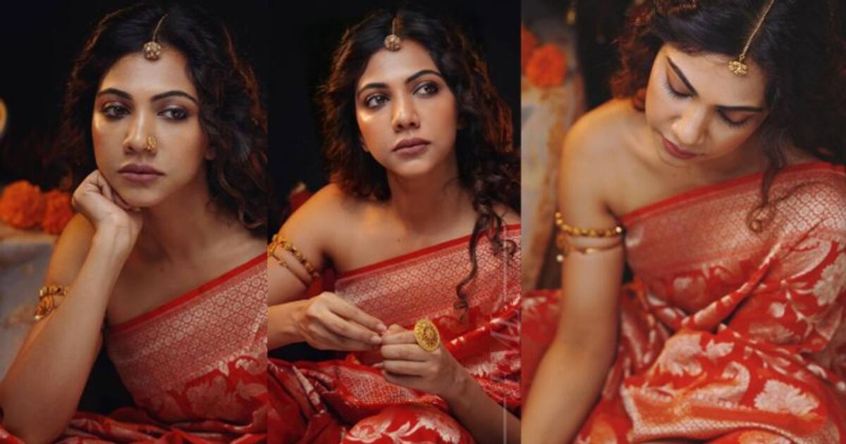 Madonna sebastian : ஜாக்கெட் போடாமல் சேலை கட்டி.. பால்வண்ண மேனியை பளீச் என காட்டி!! கிக் ஏற்றும் பிரேமம் நடிகை