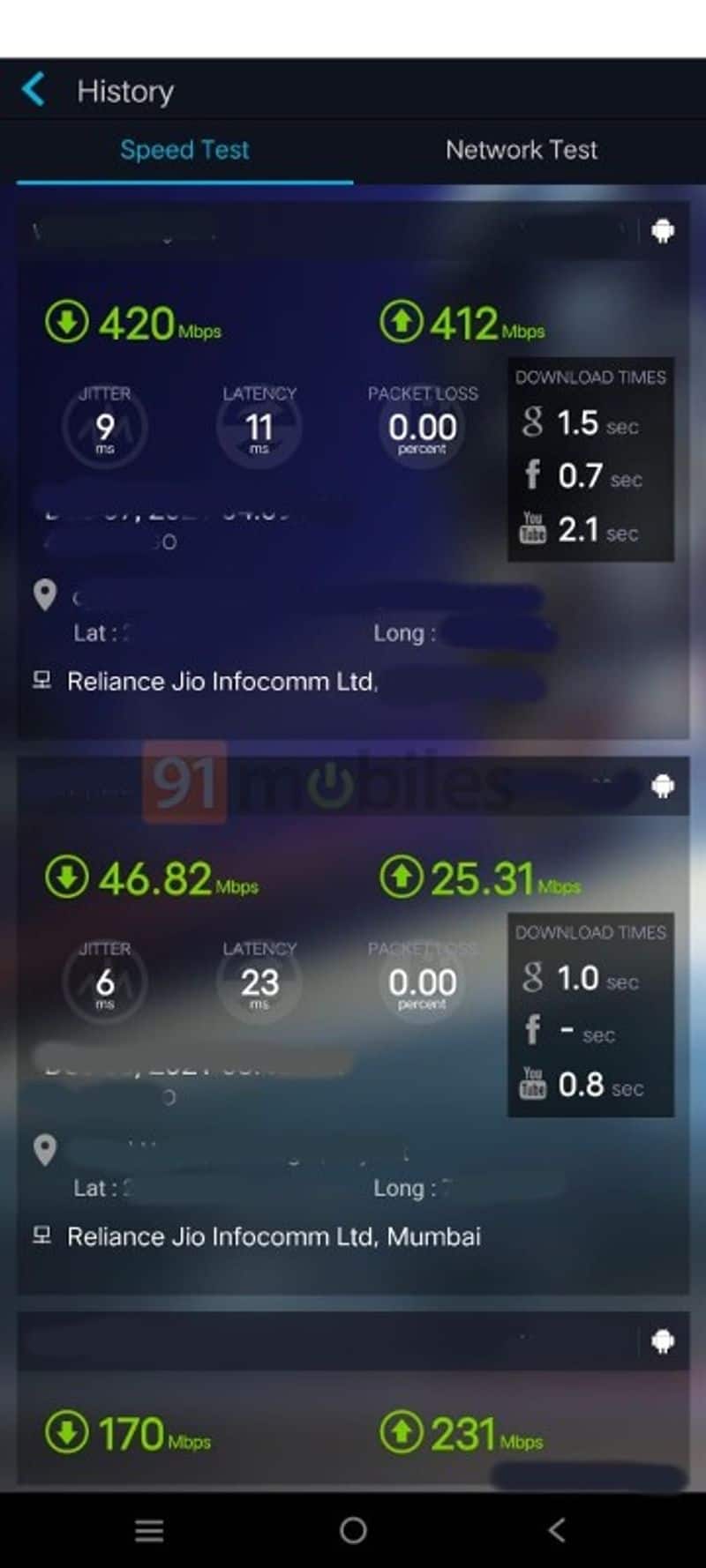 Reliance Jio 5G speed test 8 times faster download 15 times faster upload speed than 4G mnj