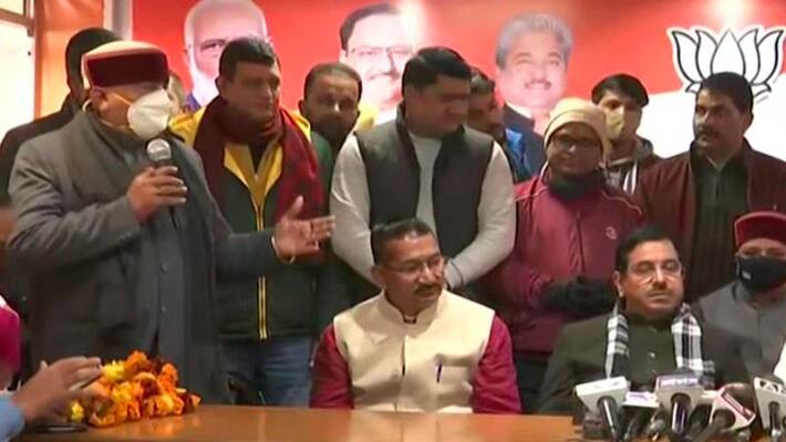 Uttarakhand Chunav 2022 Dehradun congress ex president kishore upadhyaya may join bjp stb Uttarakhand Chunav 2022 Dehradun congress ex president kishore upadhyaya may join bjp stb