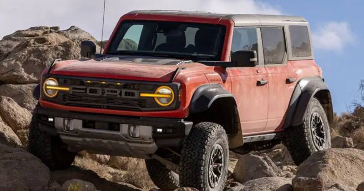 Ford Bronco Raptor : ஃபோர்டு பிரான்கோ ரேப்டார்