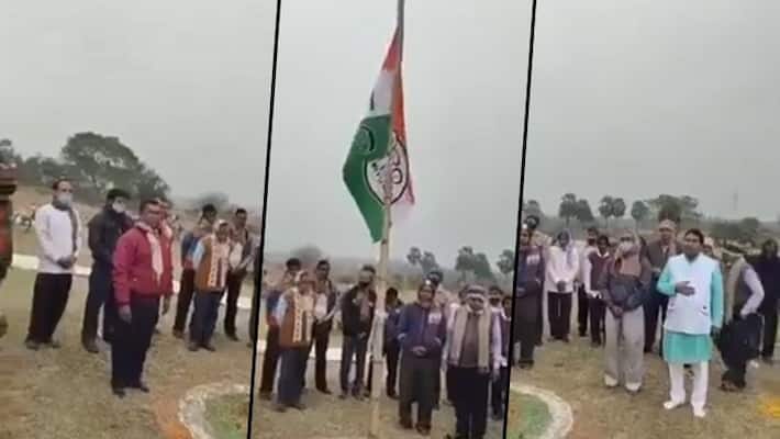 BJP Suvendu Adhikari slams TMC for unfurling party flag on Republic Day calls it shameful unfortunate BJP Suvendu Adhikari slams TMC for unfurling party flag on Republic Day calls it shameful unfortunate