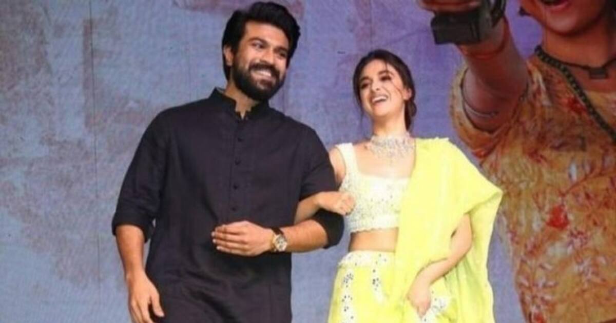 வாவ் ..என்னம்மா ஆடுறாங்க..ராம்சரணுடன் -கீர்த்தி சுரேஷ்.. நாட்டுக்கூத்து பாடலுக்கு குத்தாட்டம்..