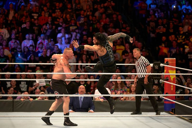 Will Roman Reigns cost Brock Lesnar his WWE Championship against Bobby Lashley at Royal Rumble 2022?