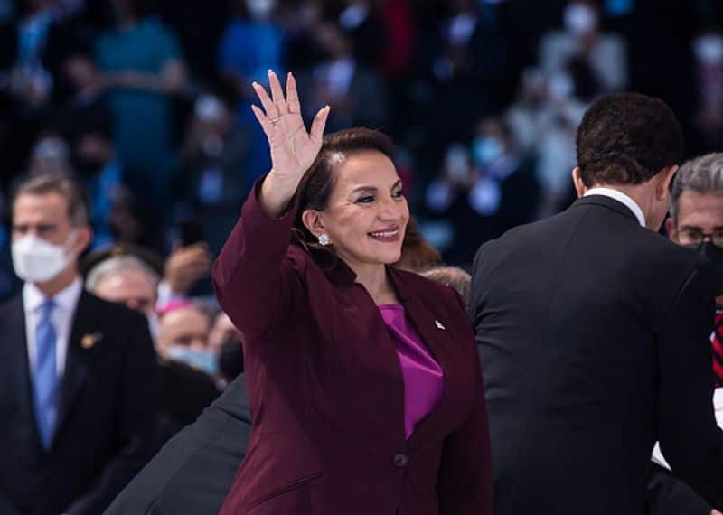 First female president in Honduras Xiomara Castro