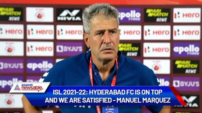 Indian Super League, ISL 2021-22, OFC vs HFC: Hyderabad FC is on top, and we are satisfied - Manuel Marquez on Odisha FC win-ayh