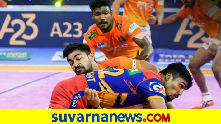 Pro Kabaddi League Puneri Paltan register hat trick victory in the tournament kvn Pro Kabaddi League Puneri Paltan register hat trick victory in the tournament kvn