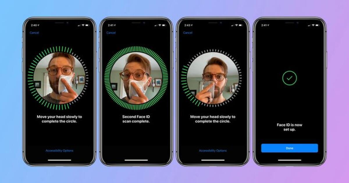 मास्क पहने यूजर भी कर पाएंगे iPhone का Face Unlock, जानिए कैसे करेगा काम | iOS  15.4 beta has revealed Apple may soon allow Face ID to work with masks tech  news ANP