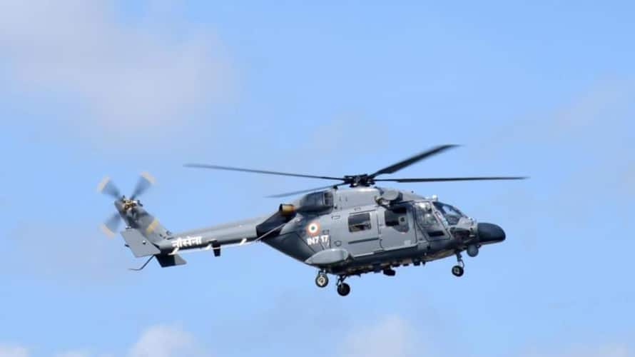 Tri-service command formally inducts Advanced Light Helicopter MK-III ...