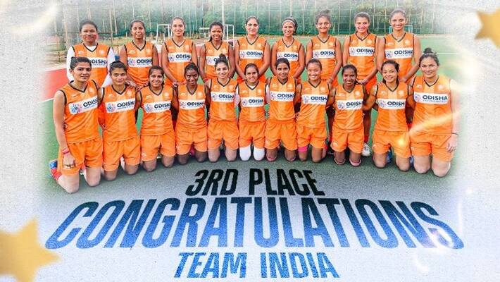 Womens Asia Cup Hockey Indian Womens Hockey Team beat China and win bronze Medal kvn Womens Asia Cup Hockey Indian Womens Hockey Team beat China and win bronze Medal kvn