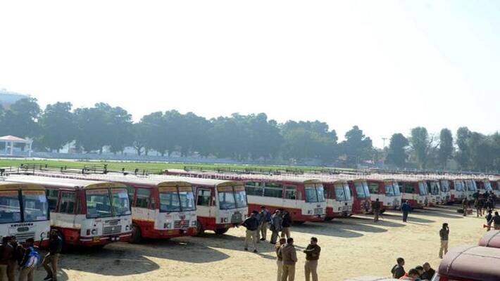 UP Government Transport department engaged arranging vehicles UP elections 2022 UP Government Transport department engaged arranging vehicles UP elections 2022