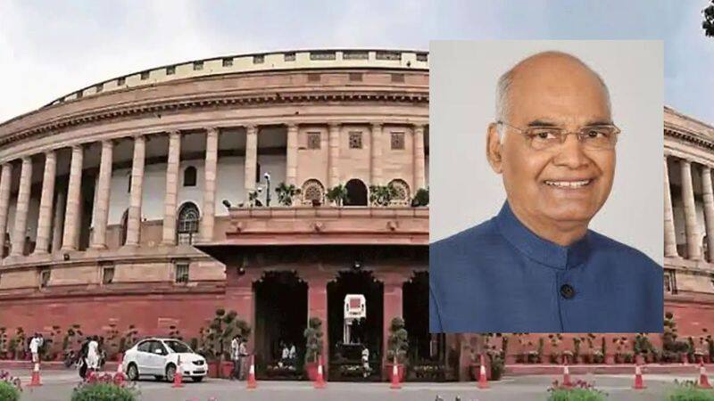 parliamentary session began today with a speech by President Ram Nath Govind