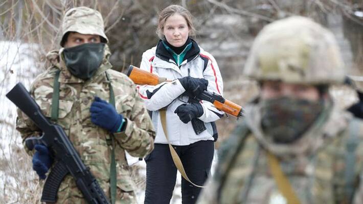 Russia Ukraine Conflict, Ukraine army is giving self defense training to the public KPA Russia Ukraine Conflict, Ukraine army is giving self defense training to the public KPA