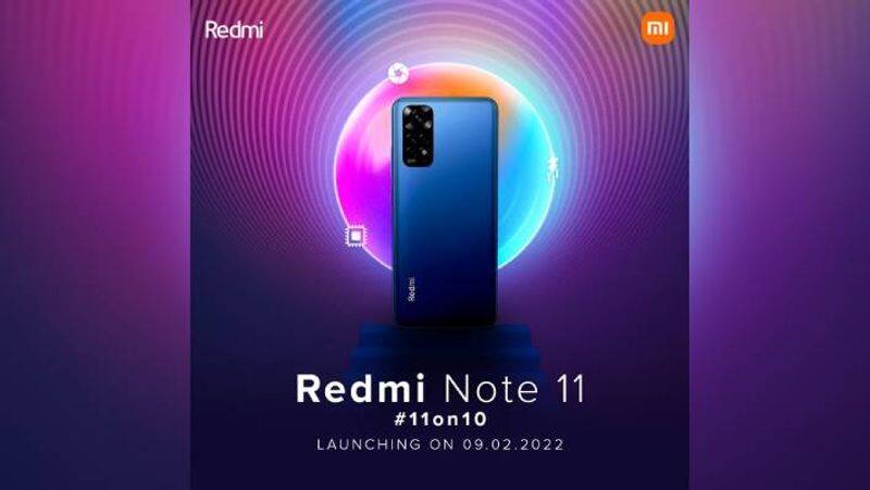 Redmi Note 11 launching alongside Redmi Note 11S on February 9th